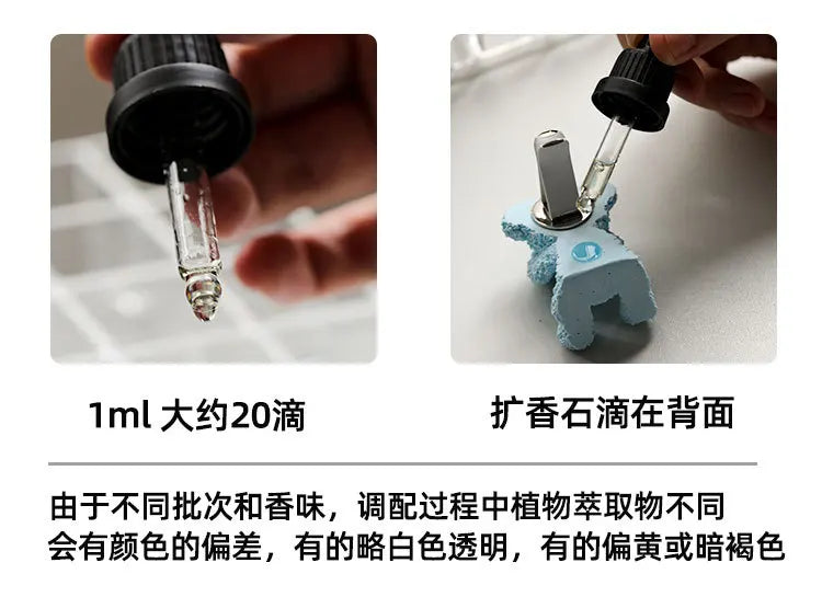 10ml Candle Scents Oil Soluble Essence DIY Aromatherapy Candle Essential Oil Handmade Soap Gypsum Expanded Fragrance Crystal