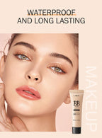 BB Cream Concealer Whitening Brighten Face Foundation 18 Hours Long Lasting Waterproof Moisturizing Makeup Korean Cosmetics 1PCS
