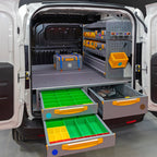 4" Removable Round Color Coding Sheeted Dot Kit (Fluorescent): 100/Pack