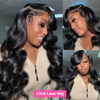 13x6 Front Lace Body Wave Lace Front Wig Human Hair