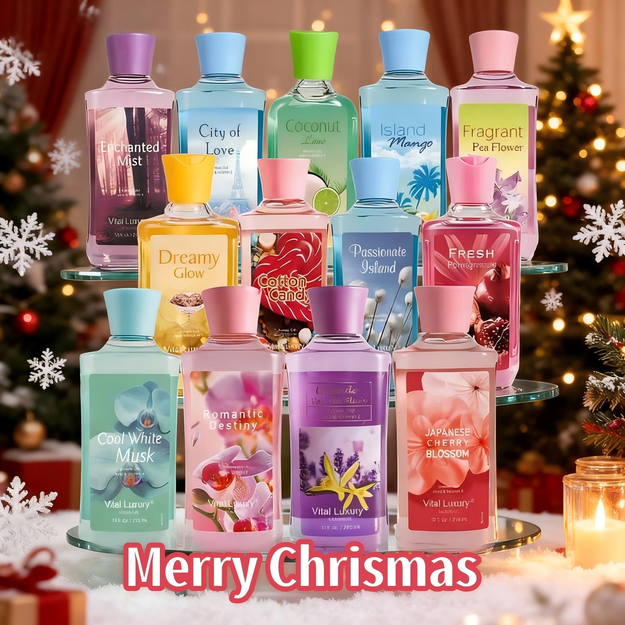 12 Scents,9.98 Oz. Unisex Shower Gel,body Wash. Large Size, Gently Cleanses And Moisturizes, Enriched With Aloe Vera And Vitamin E. Floral, Fruity, And Musky Notes. Perfect For Everyday Use Or Dates.