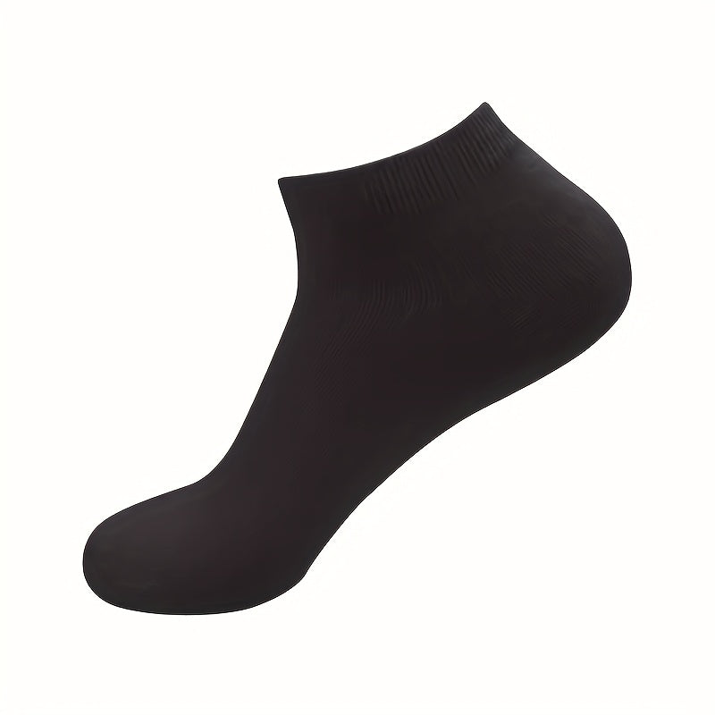 1/5/10/20/30 Pairs Essential Ankle Socks - Soft, Lightweight, Low-Cut, All-Match, Comfortable Women's Stockings & Hosiery
