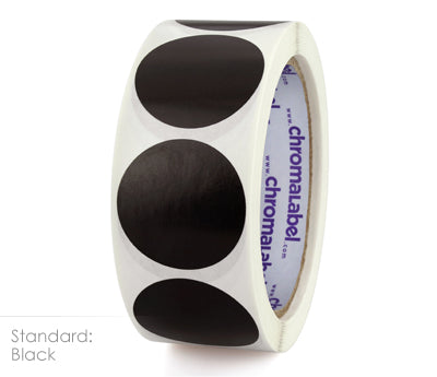 1-1/2" Permanent Round Color-Code Dot Inventory Labels: 500/Roll