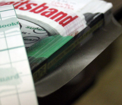 1-1/2" BookGuard™ Vinyl Book Binding Repair Tape with Liner: 10 yds